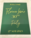 Affiche de bienvenue