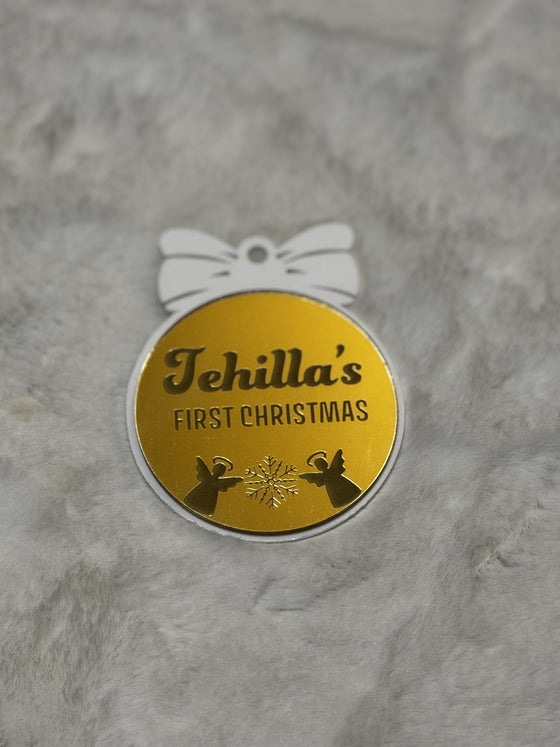Une boule de noël spéciale