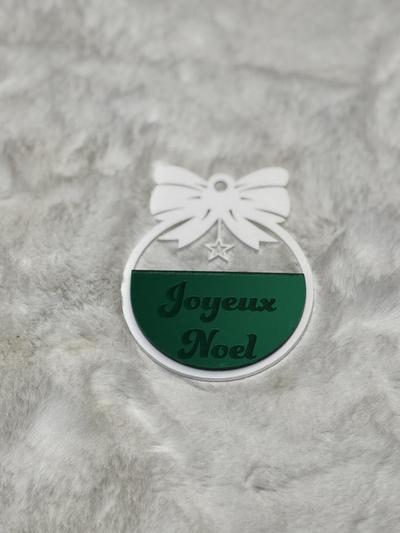 Une boule de noël spéciale