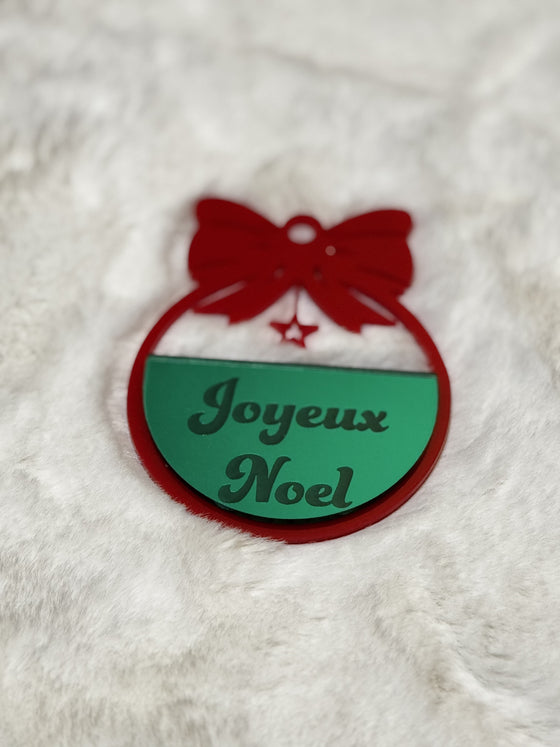 Une boule de noël spéciale