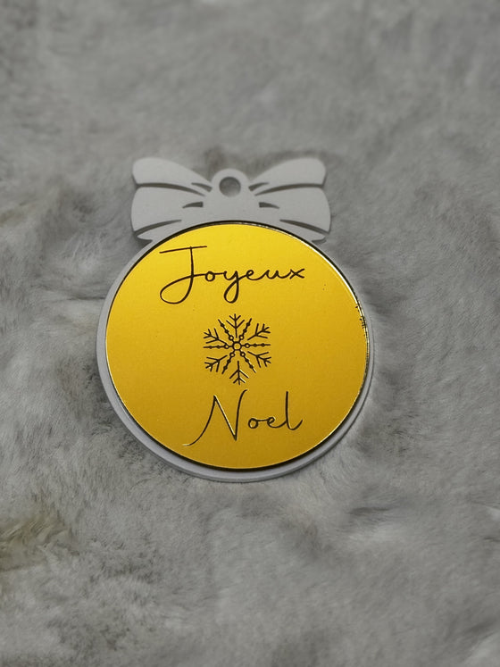 Une boule de noël spéciale