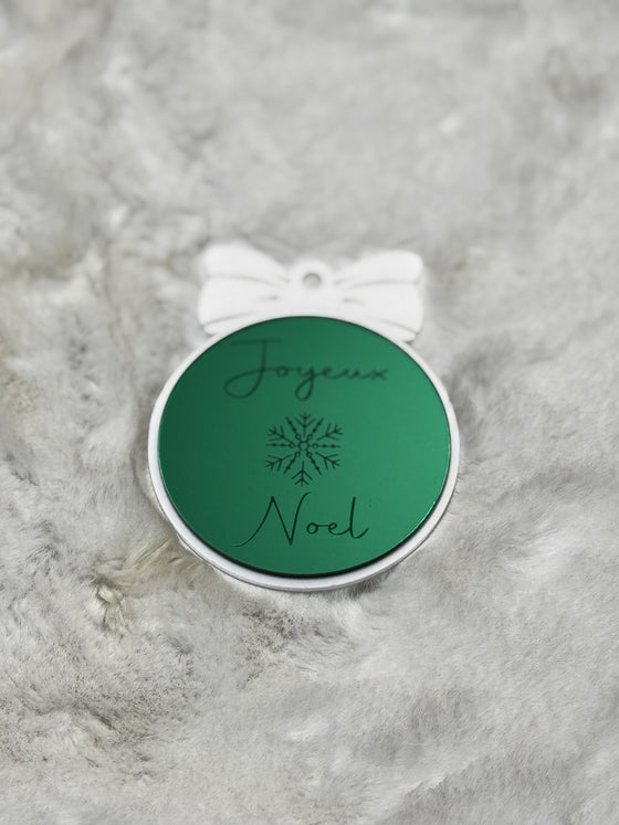 Une boule de noël spéciale