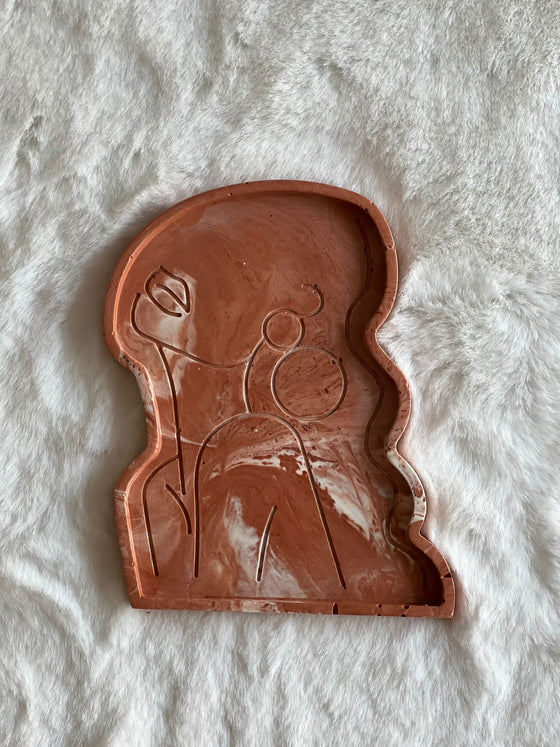 "Woman" Tray